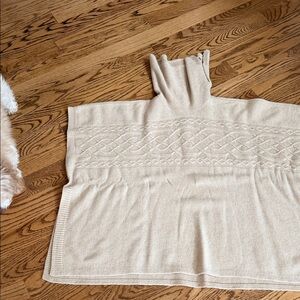NYDJ Tan Poncho Sweater